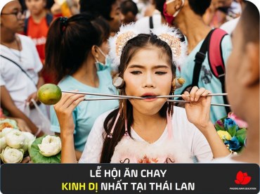 LỄ HỘI ĂN CHAY KINH DỊ NHẤT TẠI THÁI LAN!